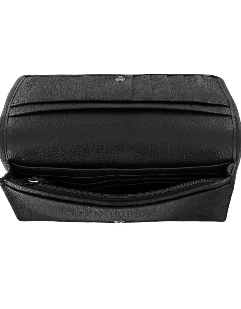 Pretty Tough Arch Large Wallet in Black