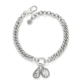 Twinkle Luxe Charm Link Bracelet