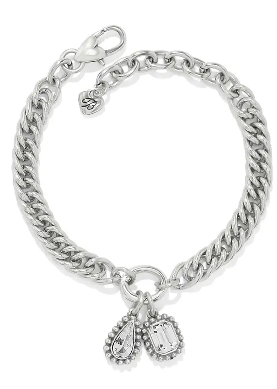 Twinkle Luxe Charm Link Bracelet