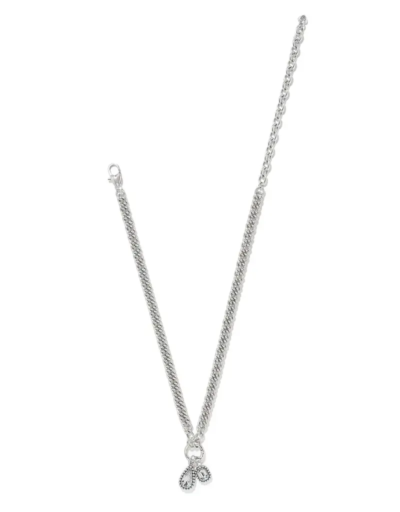 Twinkle Luxe Charm Link Necklace