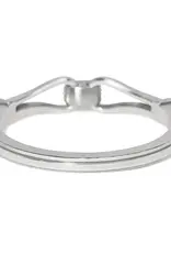 Meridian Classic Hinged Bangle in Silver
