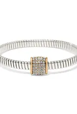 Meridian Solis Spring two Tone Bracelet