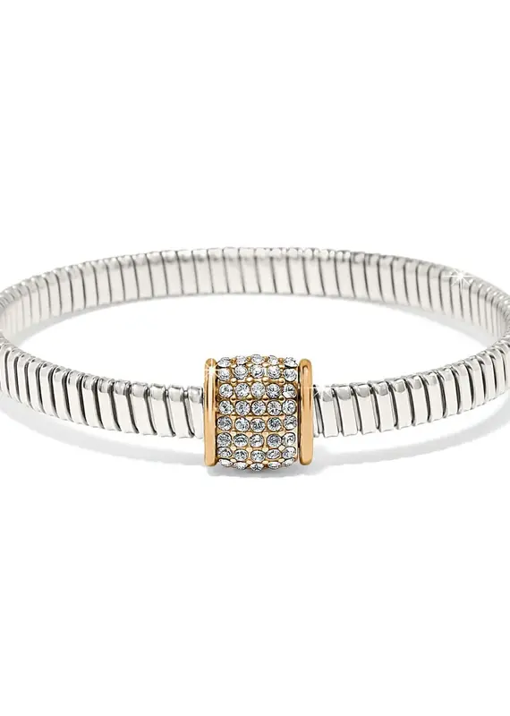 Meridian Solis Spring two Tone Bracelet