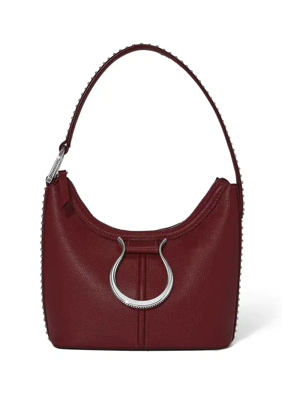 Wes Small Shoulderbag in Garnet