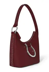 Wes Small Shoulderbag in Garnet