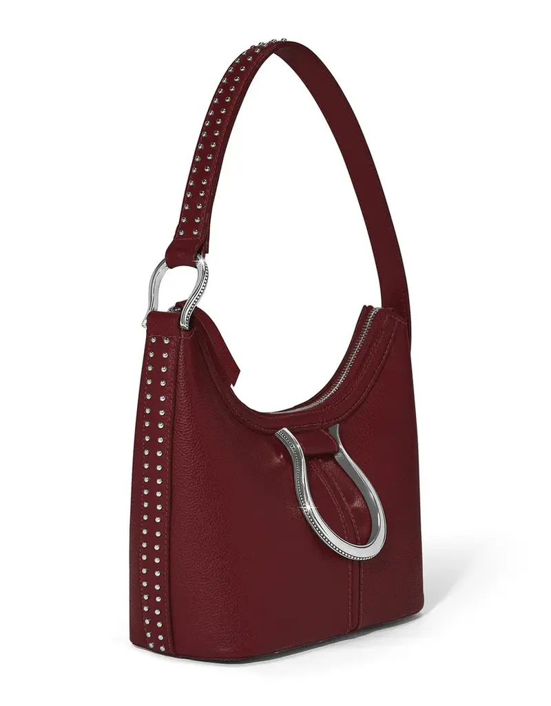 Wes Small Shoulderbag in Garnet