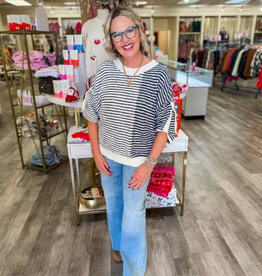 J.HOFFMAN'S Scottie Top- Navy