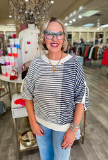 J.HOFFMAN'S Scottie Top- Navy