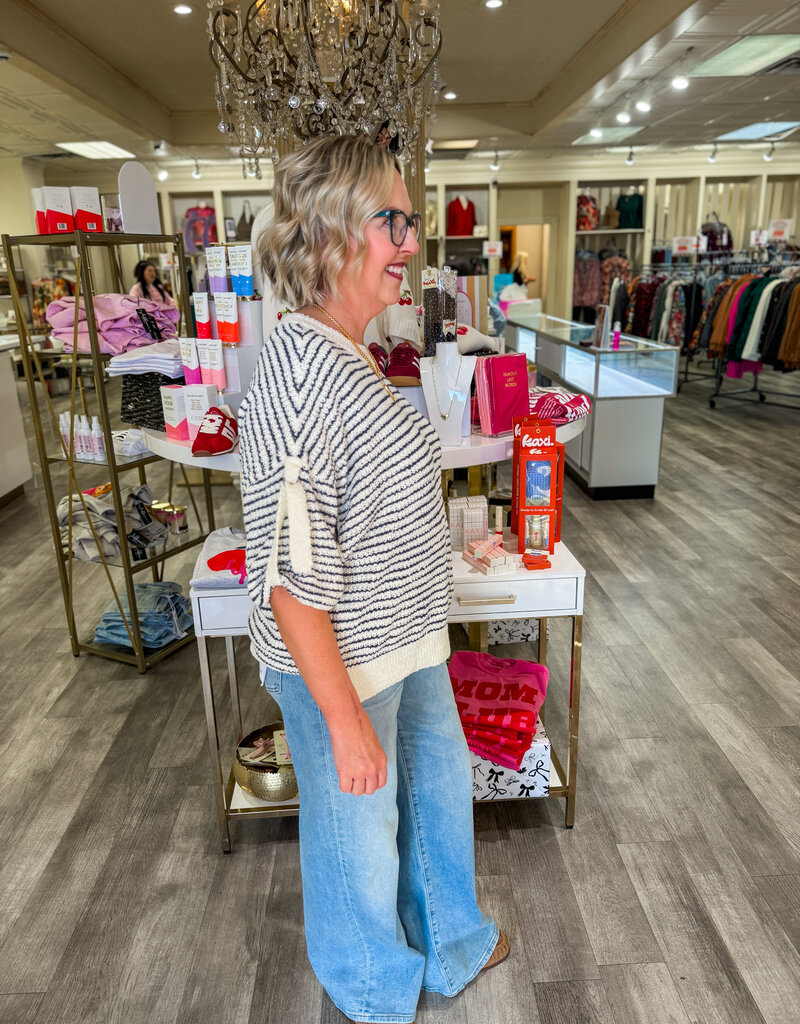 J.HOFFMAN'S Scottie Top- Navy