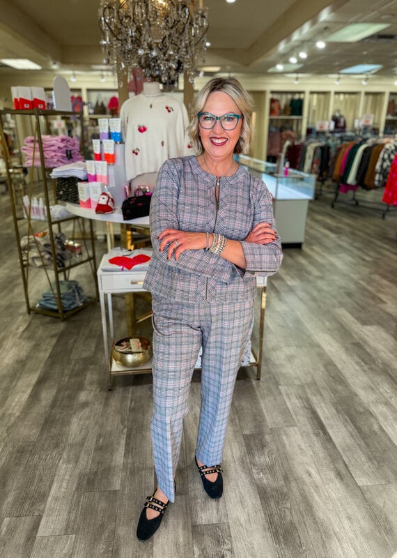 J.HOFFMAN'S Kelsey Trouser 29in- Glen