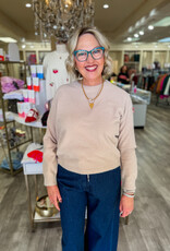 J.HOFFMAN'S Arlen Sweater- Beige