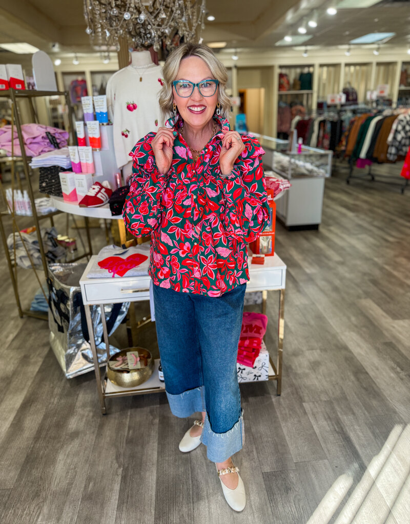 J.HOFFMAN'S Sterling Top- Spruce It Up