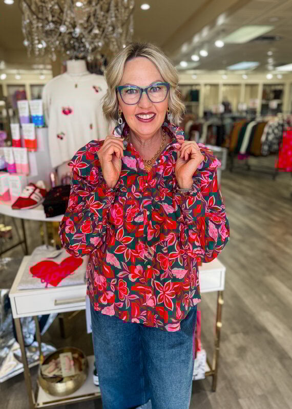 J.HOFFMAN'S Sterling Top- Spruce It Up