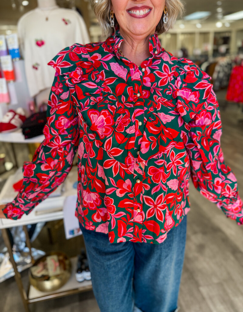 J.HOFFMAN'S Sterling Top- Spruce It Up