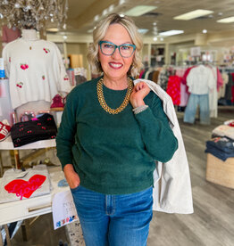 J.HOFFMAN'S Arlen Sweater- Green