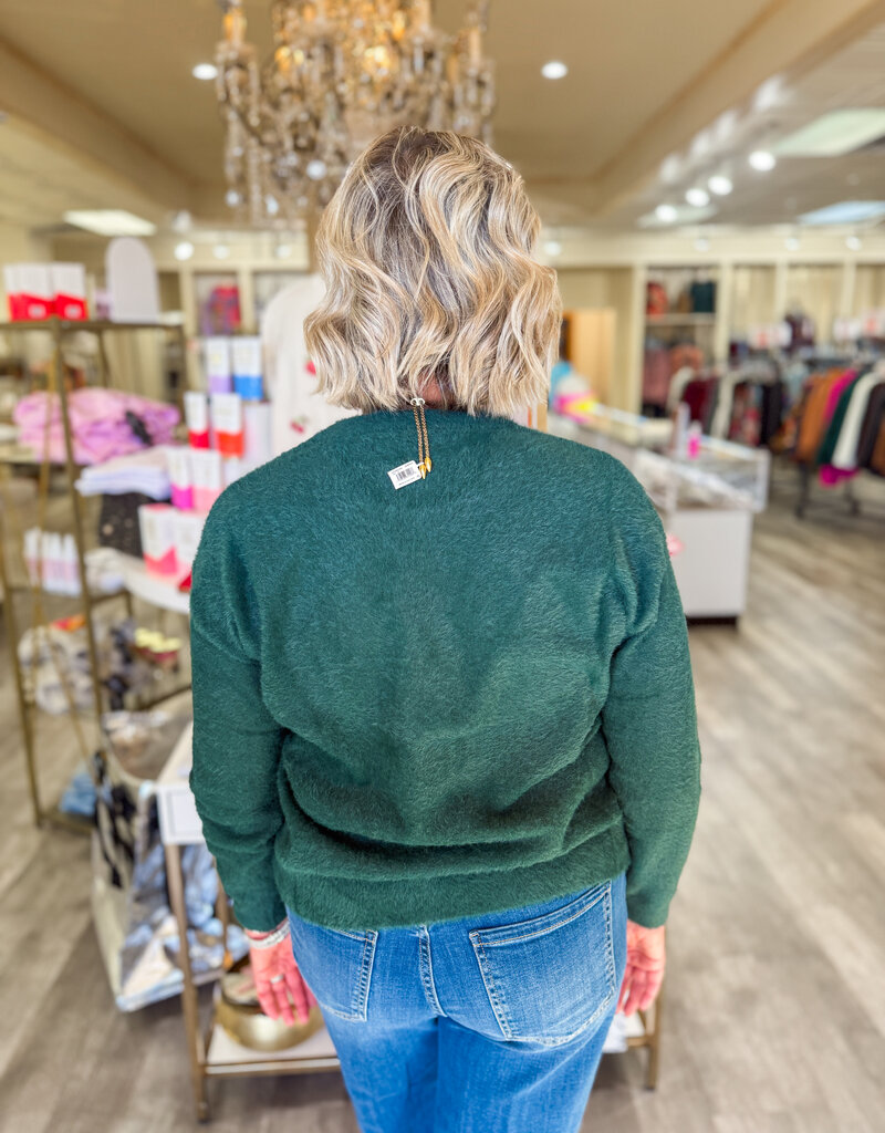 J.HOFFMAN'S Arlen Sweater- Green