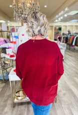 J.HOFFMAN'S Wagner Cardigan- Bordeaux