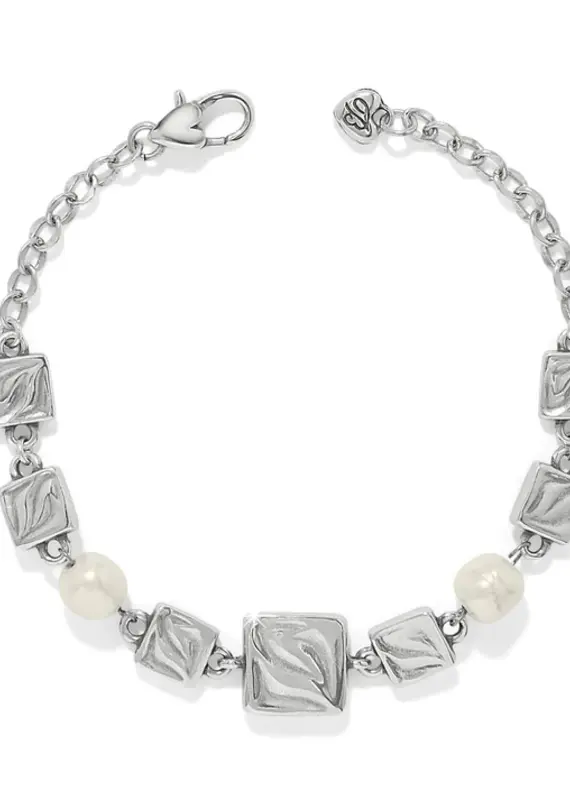 Cascade Quadra Pearl Bracelet
