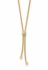 Meridian Solis Y Necklace in Gold