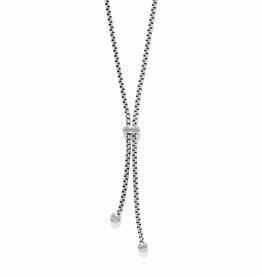 Meridian Solis Y Necklace in Silver
