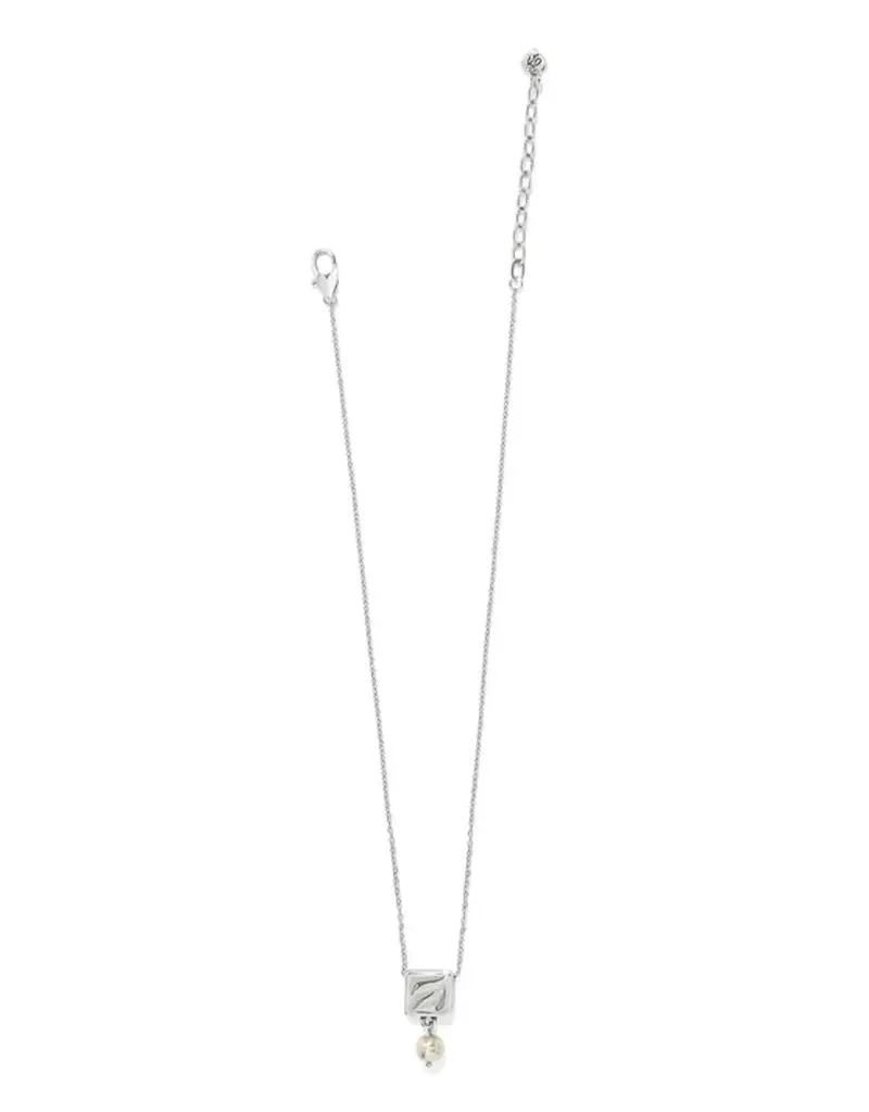 Cascade Quadra Pearl Drop Necklace