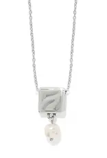 Cascade Quadra Pearl Drop Necklace