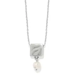 Cascade Quadra Pearl Drop Necklace