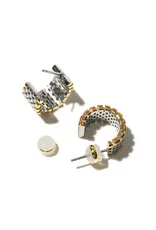 J.HOFFMAN'S Watch Hoops in Two Tone