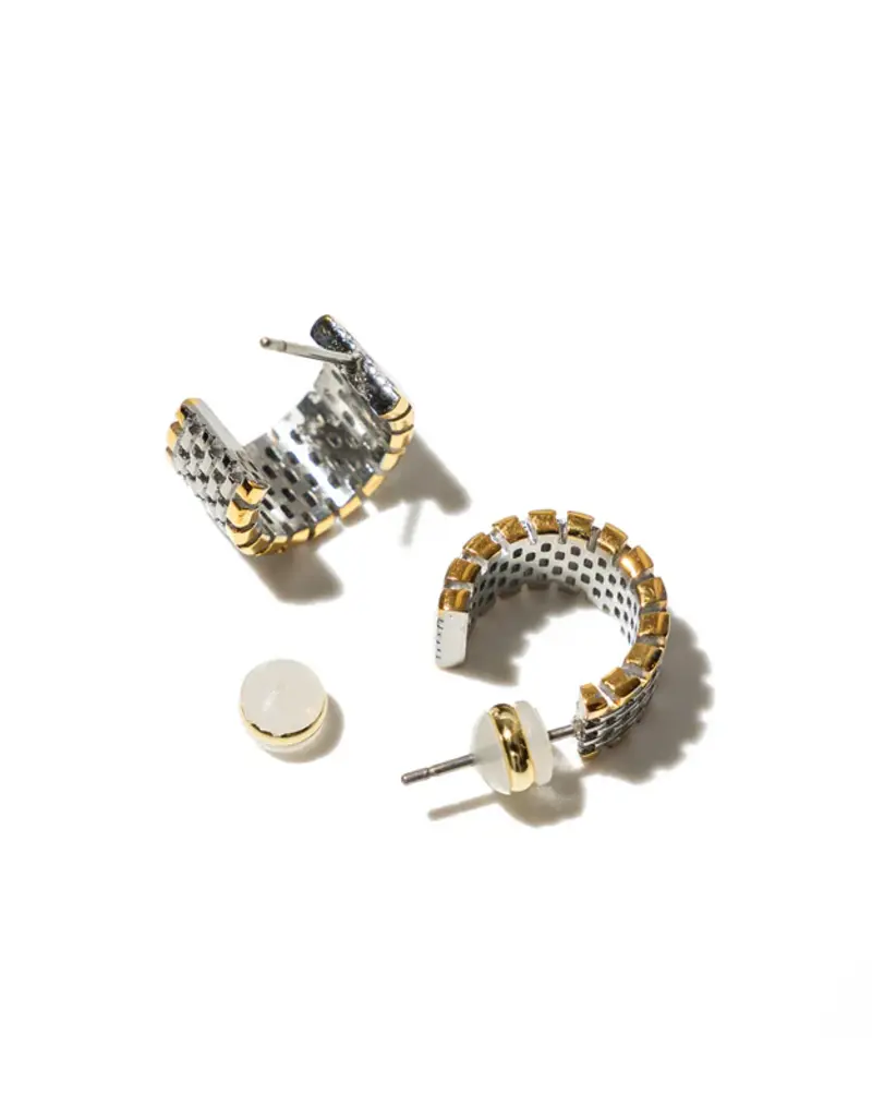 J.HOFFMAN'S Watch Hoops in Two Tone