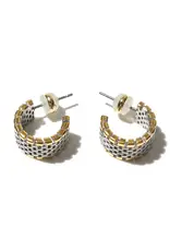 J.HOFFMAN'S Watch Hoops in Two Tone