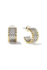 J.HOFFMAN'S Watch Hoops in Two Tone