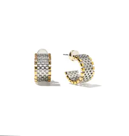 J.HOFFMAN'S Watch Hoops in Two Tone