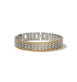 J.HOFFMAN'S Chunky Bracelet in Two Tone