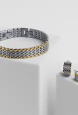 J.HOFFMAN'S Chunky Bracelet in Two Tone