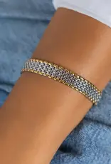 J.HOFFMAN'S Chunky Bracelet in Two Tone