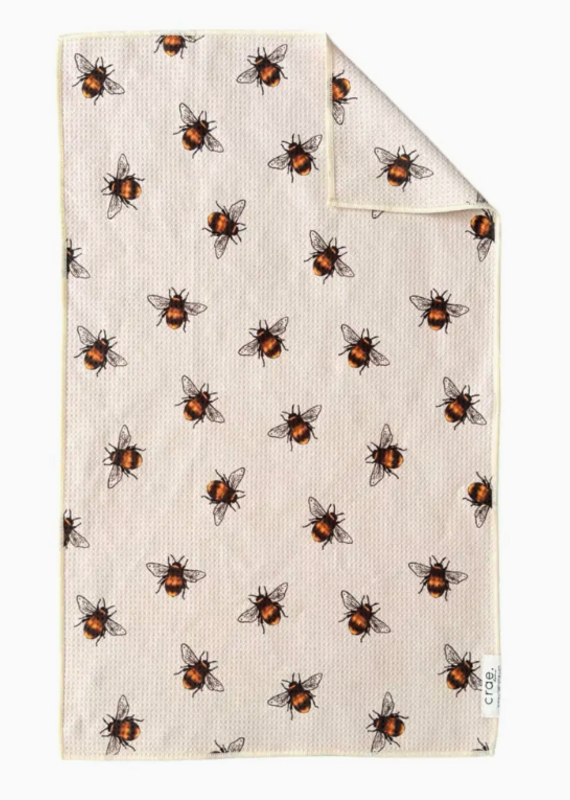 J.HOFFMAN'S Double Sided Hand Towel- Busy Bee