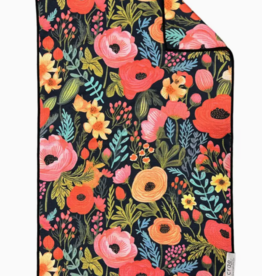 J.HOFFMAN'S Double Sided Hand Towel- Colleen Black