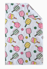 J.HOFFMAN'S Double Sided Hand Towel- Dink Dynasty White