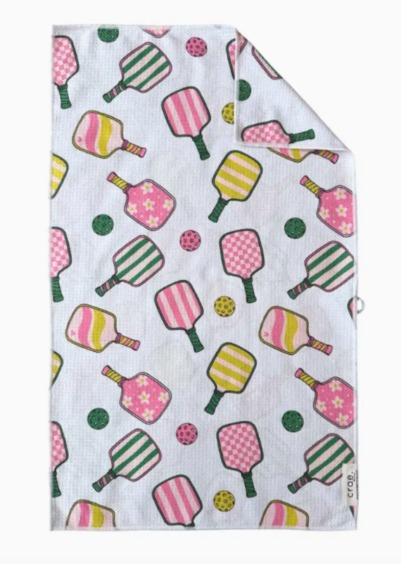 J.HOFFMAN'S Double Sided Hand Towel- Dink Dynasty White