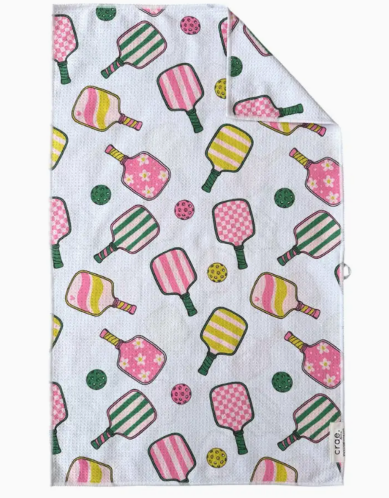 J.HOFFMAN'S Double Sided Hand Towel- Dink Dynasty White