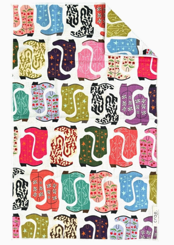 J.HOFFMAN'S Double Sided Hand Towel- HoeDown