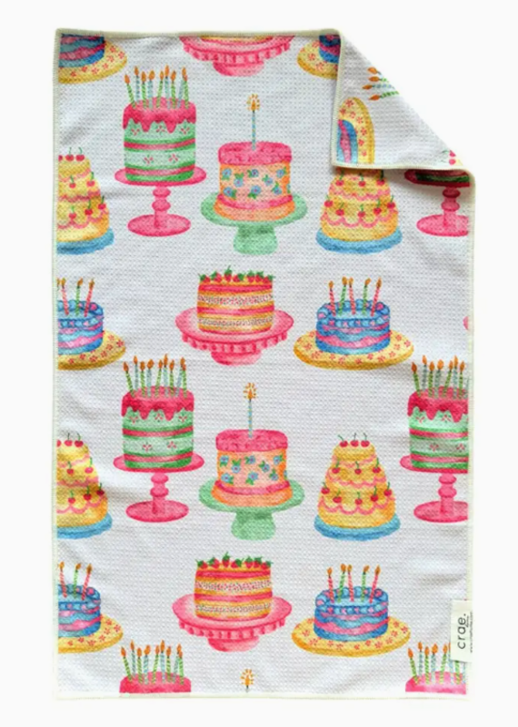 J.HOFFMAN'S Double Sided Hand Towel- Make A Wish