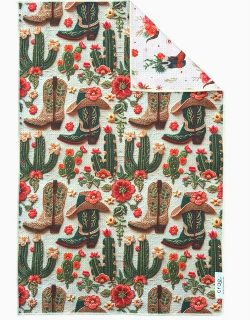 J.HOFFMAN'S Reversible Hand Towel- Cassity Cream