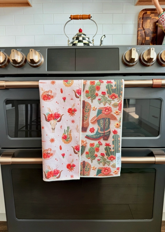 J.HOFFMAN'S Reversible Hand Towel- Cassity Cream