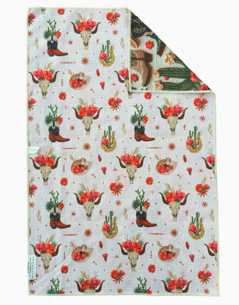 J.HOFFMAN'S Reversible Hand Towel- Cassity Cream