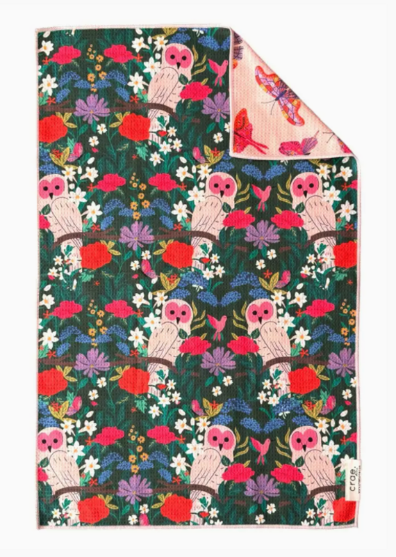 J.HOFFMAN'S Reversible Hand Towel- Look Out For Me