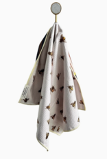 J.HOFFMAN'S Reversible Hand Towel- Milk & Honey