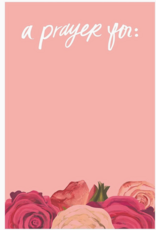 J.HOFFMAN'S Prayer Cards- Floral