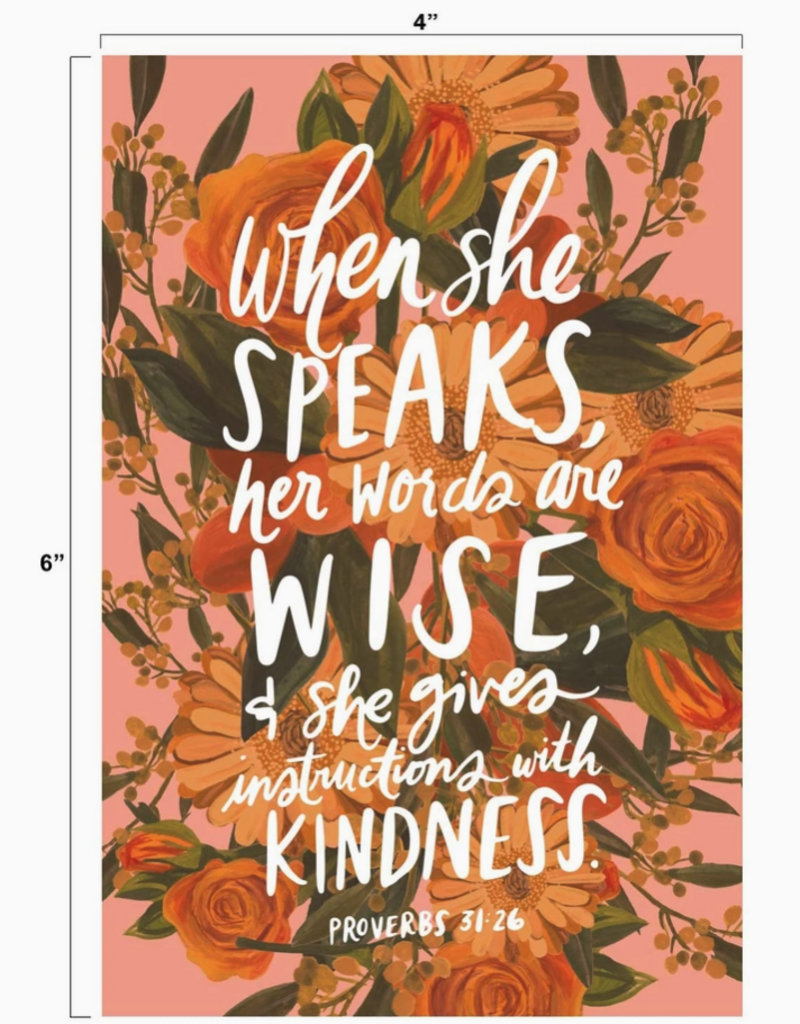 J.HOFFMAN'S Prayer Cards- Floral