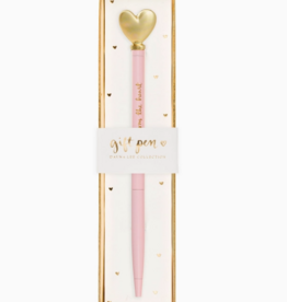 J.HOFFMAN'S Heart Pen- Pink